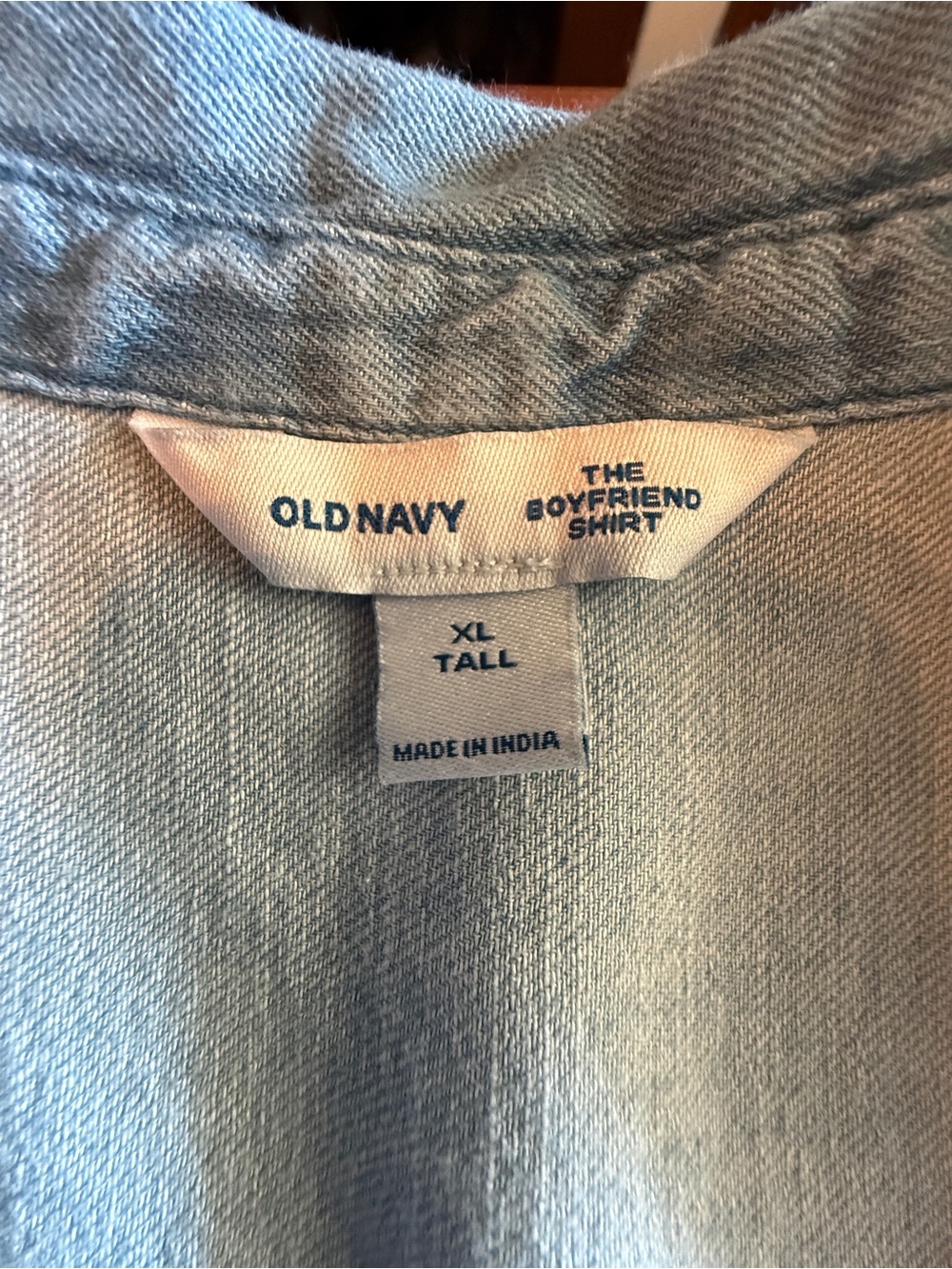 Old Navy denim shirt - Picture 2 of 7